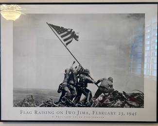 Flag Raising on Iwo Jima famous American photo