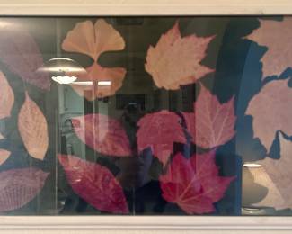 fall leaves hanging wall decor