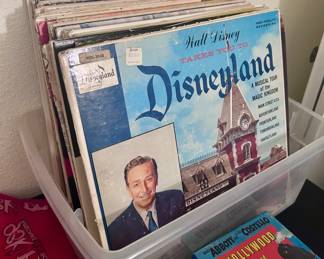 Vintage disneyland record