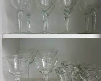 Glass cups