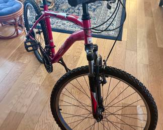 Schwinn red mountain bike