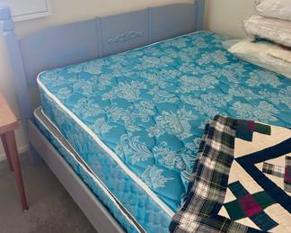blue mattress