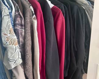 Men’s clothing and jackets
