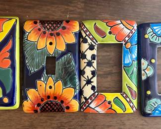 Light switch colorful covers