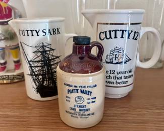 Vintage whisky bottle