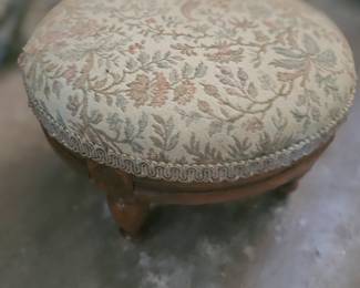 small vintage footstool