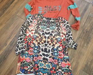 a selection of women's clothing