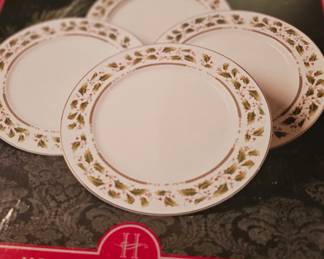 Christmas plates