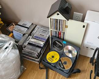 CDs and cases