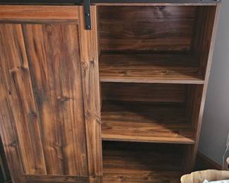 Shelves of armoire