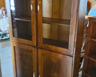 Handmade china cabinet