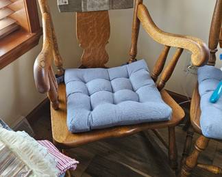Oak rocker