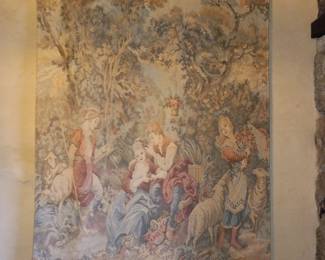 Items Located On The Stairway Wall