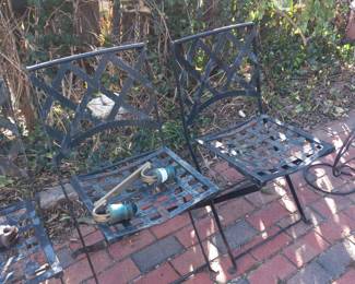 Items Located On The Back Patio