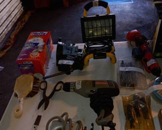 Items Located In The Garage