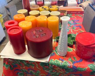 Candles etc. various prices