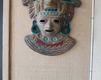 Vintage Mayan masks