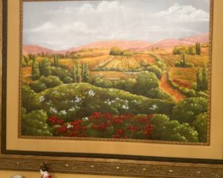 Art - 51”x 76” very detailed frame