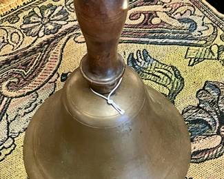 Antique Brass Hand Bell