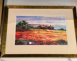 Limited Edition signed and Numbered Sally Cahill print 