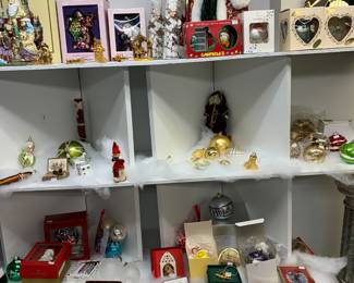 Vintage Christmas ornaments