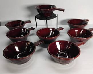Stoneware Chili Bowls 