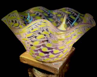 Art Glass Bowl by Miller