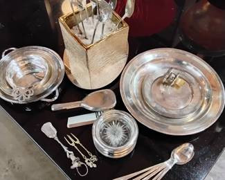 Collection of Silverplate 