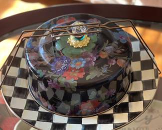 Mackenzie Childs cake plate