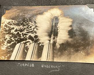 US Military scrapbook, original photos