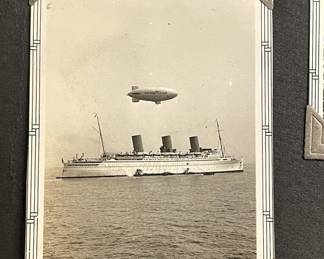 Navy scrapbook, original photos