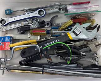 Assorted hand tools