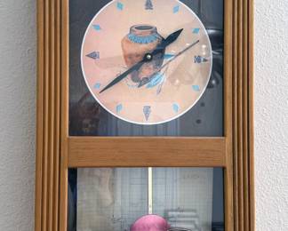 Handmade wall clock