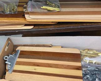 Handmade wooden clip boards