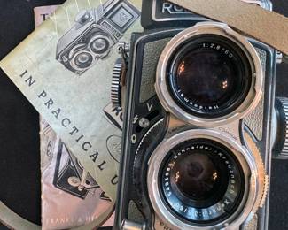 Vintage Rolleiflex camera