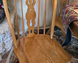 Wooden chairs