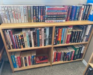 Novels: Lee Child, John Sanford, Louis L’amour, Tony + Anne Hillerman, David Balducci