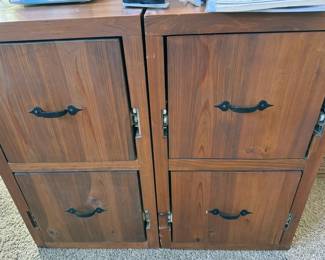 Storage cabinets