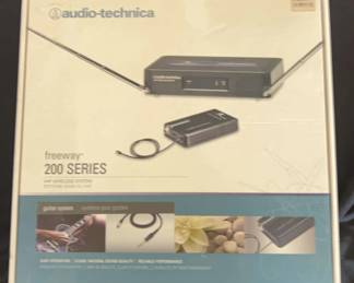 AudioTechnica Freeway 200 Series VHF Wireless Guitar System 