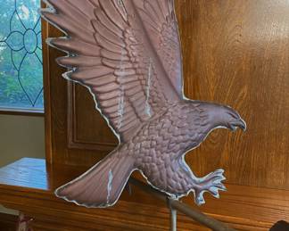 ANTIQUE EAGLE WEATHERVANE.
