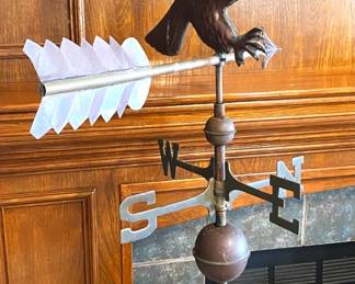 ANTIQUE EAGLE WEATHERVANE.