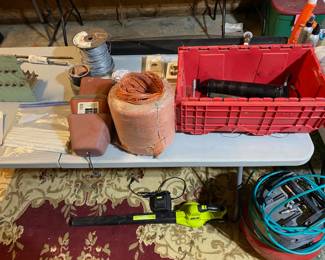 IN GARAGE.