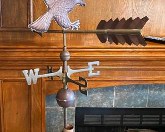 ANTIQUE EAGLE WEATHERVANE.