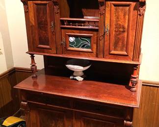 Antique Wilhelminian buffet German, CIRCA 1880s 