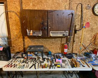IN GARAGE.
