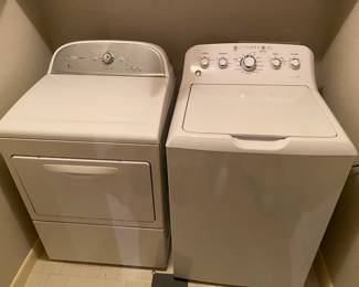 NEWER WASHER DRYER PAIR.