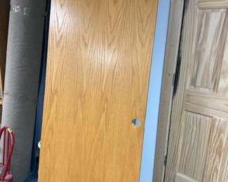 Wood door