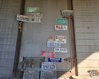 2062 License Plates and Signs