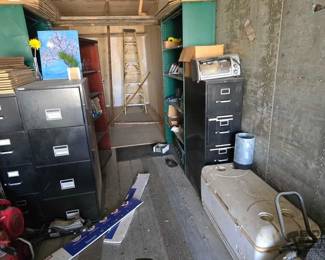4158 Filing Cabinets, Bookshelves, Igloo Cooler