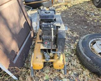 2002 DeWalt Gas Powered Air Compressor